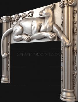 Fireplaces (KM_0008) 3D model for CNC machine
