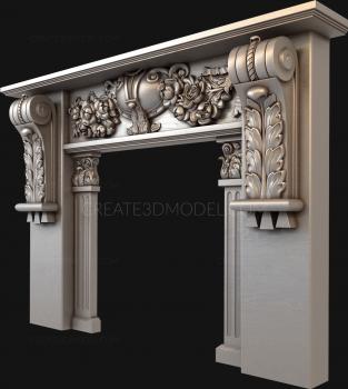 Fireplaces (KM_0009) 3D model for CNC machine