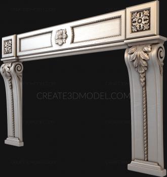 Fireplaces (KM_0017) 3D model for CNC machine
