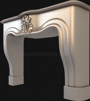 Fireplaces (KM_0018) 3D model for CNC machine