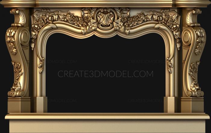 Fireplaces (KM_0020) 3D model for CNC machine