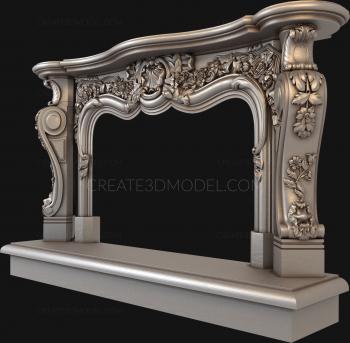 Fireplaces (KM_0020) 3D model for CNC machine