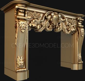 Fireplaces (KM_0021) 3D model for CNC machine