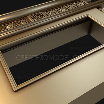Fireplaces (KM_0023) 3D model for CNC machine