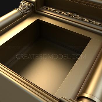 Fireplaces (KM_0025) 3D model for CNC machine