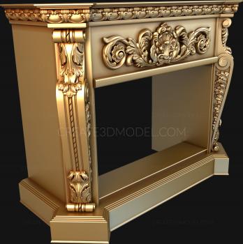 Fireplaces (KM_0027) 3D model for CNC machine