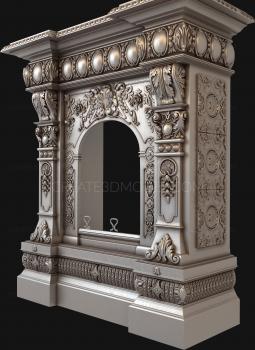Fireplaces (KM_0038) 3D model for CNC machine