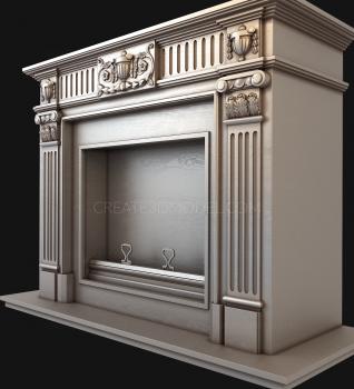 Fireplaces (KM_0040) 3D model for CNC machine