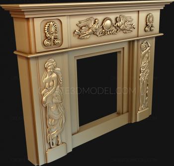 Fireplaces (KM_0046) 3D model for CNC machine