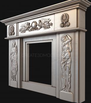 Fireplaces (KM_0046) 3D model for CNC machine