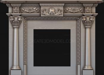 Fireplaces (KM_0047) 3D model for CNC machine