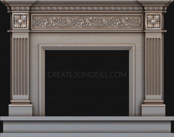 Fireplaces (KM_0049) 3D model for CNC machine