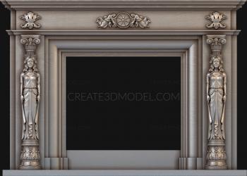 Fireplaces (KM_0051) 3D model for CNC machine