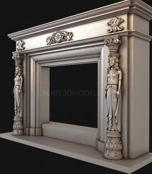 Fireplaces (KM_0051) 3D model for CNC machine