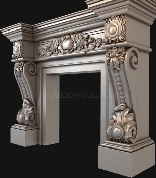Fireplaces (KM_0052-1) 3D model for CNC machine