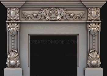 Fireplaces (KM_0052) 3D model for CNC machine