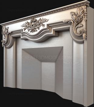 Fireplaces (KM_0056) 3D model for CNC machine