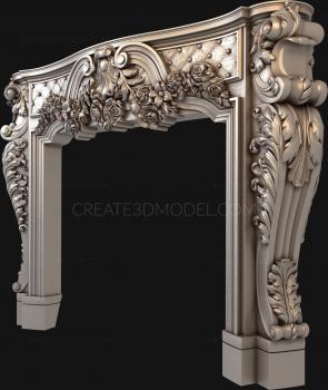 Fireplaces (KM_0057) 3D model for CNC machine