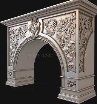 Fireplaces (KM_0061) 3D model for CNC machine