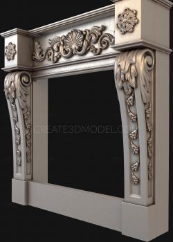 Fireplaces (KM_0062) 3D model for CNC machine