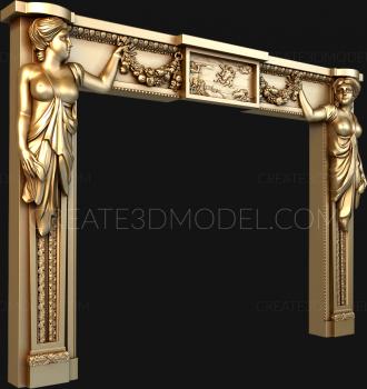 Fireplaces (KM_0070) 3D model for CNC machine