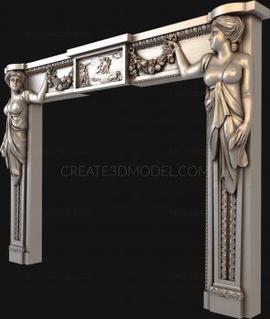 Fireplaces (KM_0070) 3D model for CNC machine