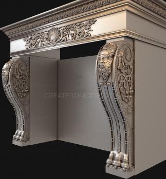Fireplaces (KM_0071) 3D model for CNC machine