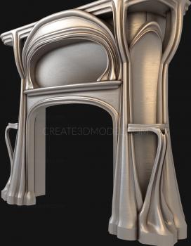 Fireplaces (KM_0073) 3D model for CNC machine