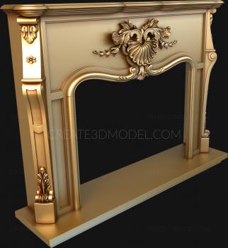 Fireplaces (KM_0078) 3D model for CNC machine