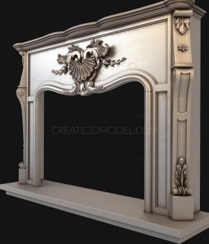 Fireplaces (KM_0078) 3D model for CNC machine