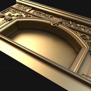 Fireplaces (KM_0080) 3D model for CNC machine