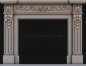 Fireplaces (KM_0083) 3D model for CNC machine