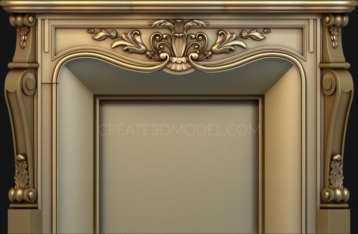 Fireplaces (KM_0087) 3D model for CNC machine