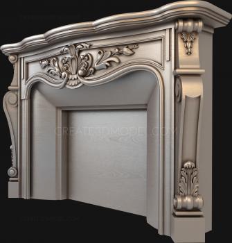 Fireplaces (KM_0087) 3D model for CNC machine