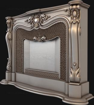 Fireplaces (KM_0091) 3D model for CNC machine