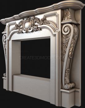 Fireplaces (KM_0099) 3D model for CNC machine