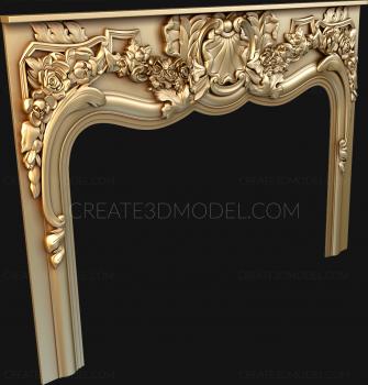 Fireplaces (KM_0101) 3D model for CNC machine
