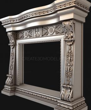 Fireplaces (KM_0102) 3D model for CNC machine