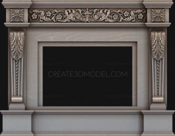 Fireplaces (KM_0106) 3D model for CNC machine
