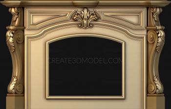 Fireplaces (KM_0111) 3D model for CNC machine