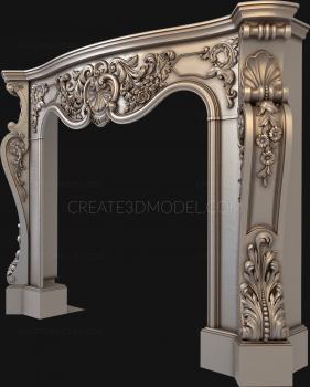 Fireplaces (KM_0118) 3D model for CNC machine