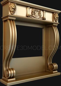 Fireplaces (KM_0120) 3D model for CNC machine