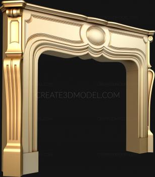 Fireplaces (KM_0123-9) 3D model for CNC machine