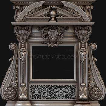 Fireplaces (KM_0126) 3D model for CNC machine