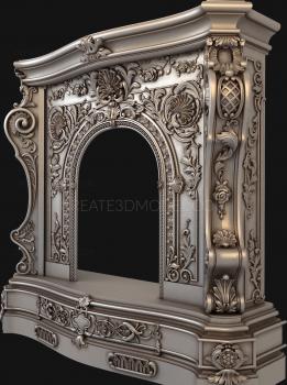 Fireplaces (KM_0139) 3D model for CNC machine