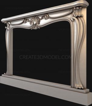 Fireplaces (KM_0141) 3D model for CNC machine