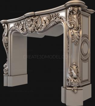 Fireplaces (KM_0142) 3D model for CNC machine