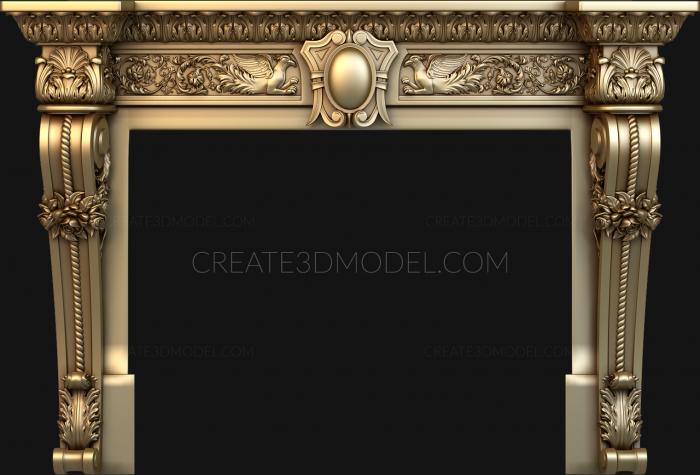 Fireplaces (KM_0143) 3D model for CNC machine