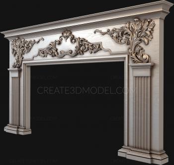 Fireplaces (KM_0144) 3D model for CNC machine