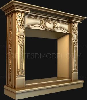 Fireplaces (KM_0152) 3D model for CNC machine